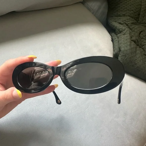 Aureum Collective Saint Germain Black Sunglasses - Picture 2 of 8